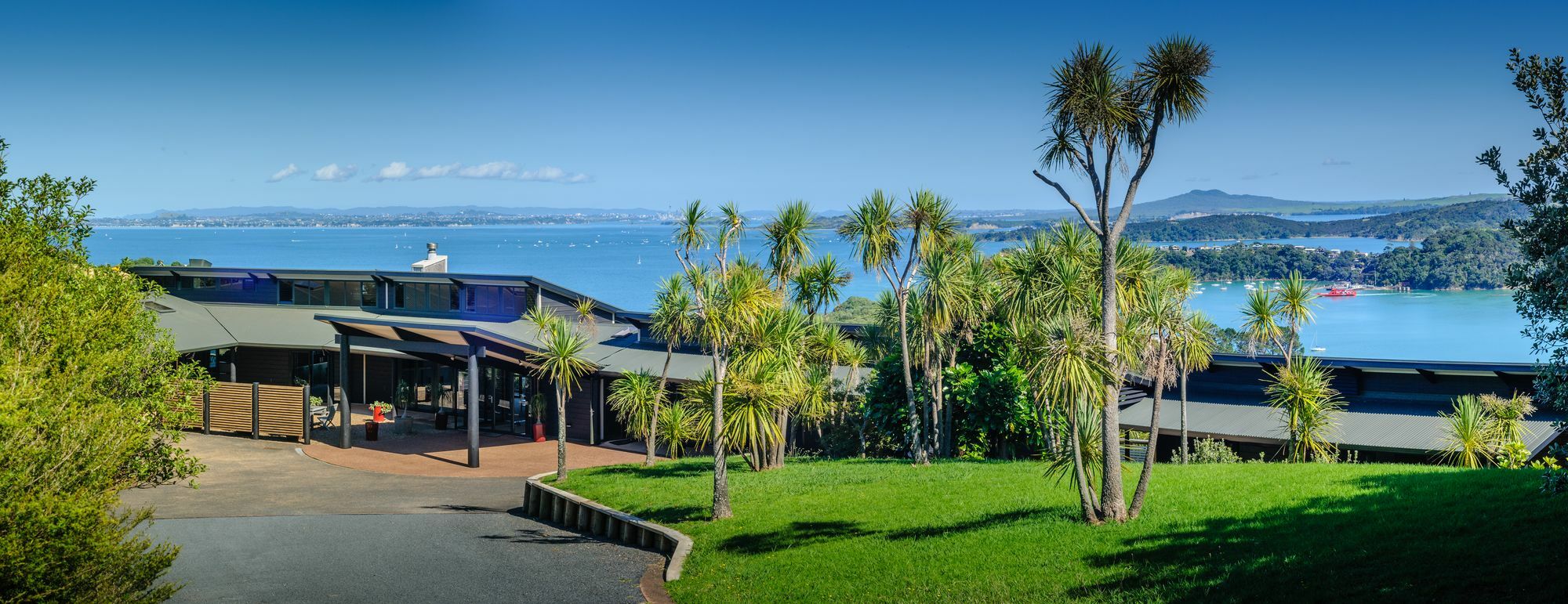 Te Whau Lodge Omiha Buitenkant foto